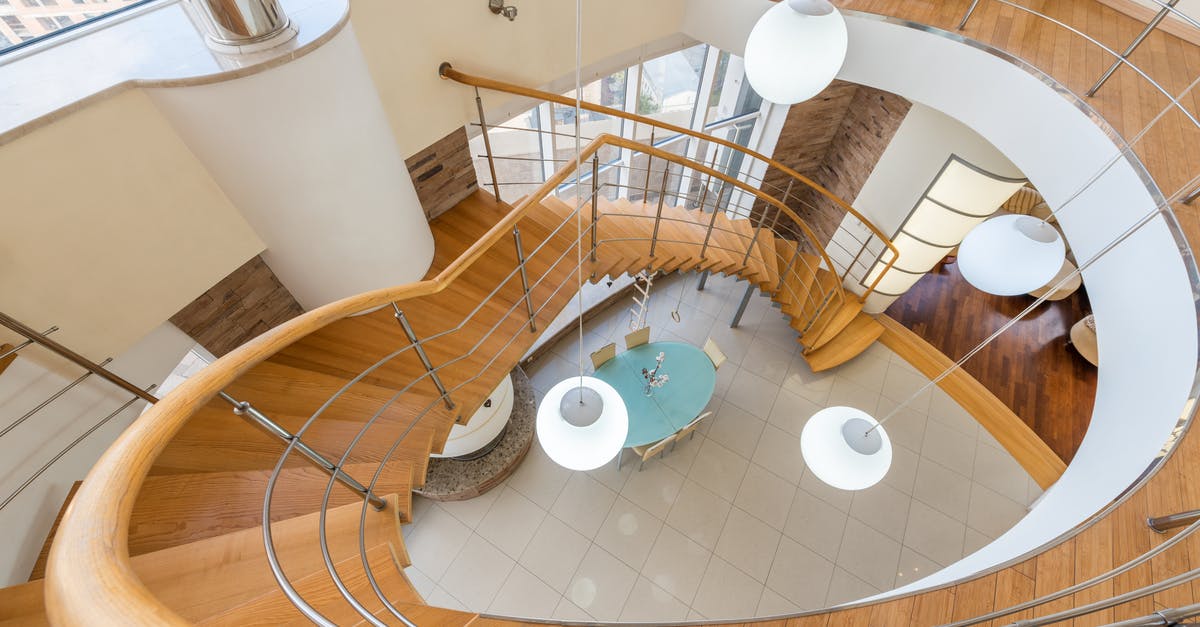 Is my ESTA valid for a second trip? - Large stairway leading to first floor of modern spacious apartment with glass walls Is my ESTA valid for a second trip? - Large stairway leading to first floor of modern spacious apartment with glass walls