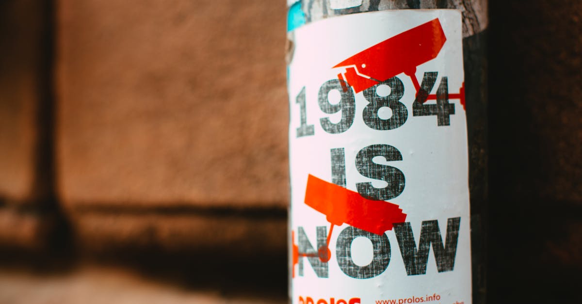 Is NEXUS going to start accepting applications now that the US-Canada border is open? - Poster of 1984 is Now Paste on Street Post
Is NEXUS going to start accepting applications now that the US-Canada border is open? - Poster of 1984 is Now Paste on Street Post