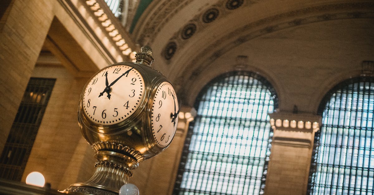 Is one hour between connecting flights at Heathrow Terminal 2 enough? - From below of vintage golden clock placed in hallway with aged interior with ornamental walls and windows and high ceilings placed in Grand Central Terminal in New Your City in daytime Is one hour between connecting flights at Heathrow Terminal 2 enough? - From below of vintage golden clock placed in hallway with aged interior with ornamental walls and windows and high ceilings placed in Grand Central Terminal in New Your City in daytime