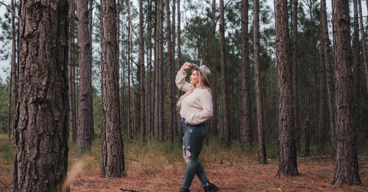 Is overstaying 90 day limit in USA by one day a problem? [duplicate] - Woman walking through woods wearing hat