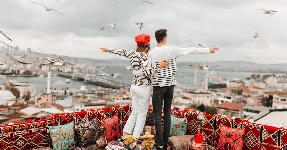 Is Portugal open for travelers from Turkey - Back View of a Couple Posing on a Rooftop Is Portugal open for travelers from Turkey - Back View of a Couple Posing on a Rooftop