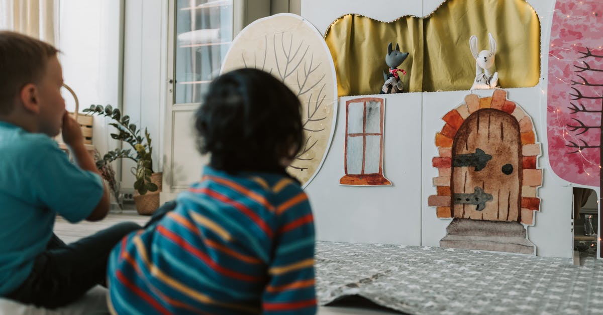 Is Prague known for their Marionette / Puppet shows? - Toddlers watching a Puppet Show Is Prague known for their Marionette / Puppet shows? - Toddlers watching a Puppet Show