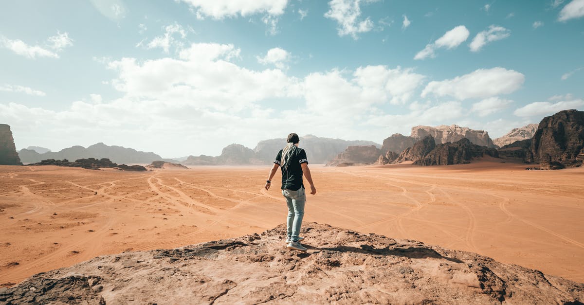 Is Qatar's carry-on allowance 20" maximum height (and no combined length)? Is it strictly enforced? - Traveler exploring rocky arid terrain during vacation Is Qatar's carry-on allowance 20" maximum height (and no combined length)? Is it strictly enforced? - Traveler exploring rocky arid terrain during vacation