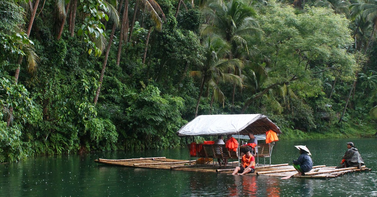 Is scooter rental in Philippines as common among tourists as it is in Thailand? - People on a Raft Exploring Padin Lake Is scooter rental in Philippines as common among tourists as it is in Thailand? - People on a Raft Exploring Padin Lake