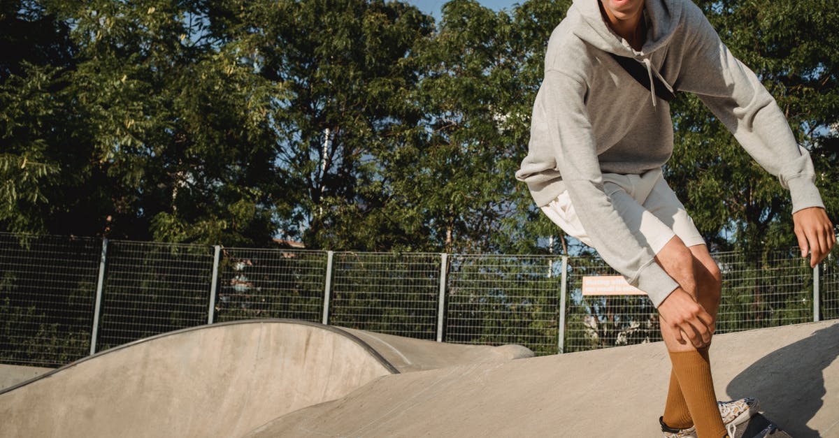 Is the ability to perform customs checks a requirement for an international airport? - Young sportive man skateboarding on asphalt ramp in skate park
