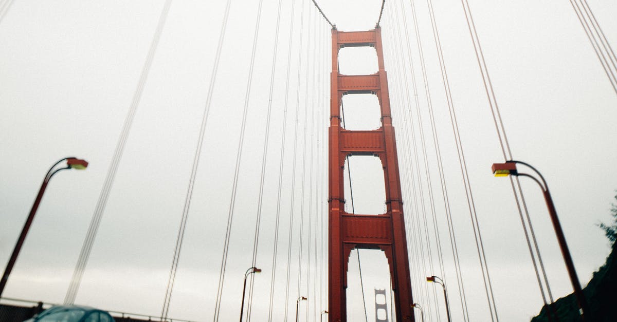 Is the America the Beautiful Annual Pass a car decal? - Long suspension bridge with moving cars on cloudy day Is the America the Beautiful Annual Pass a car decal? - Long suspension bridge with moving cars on cloudy day