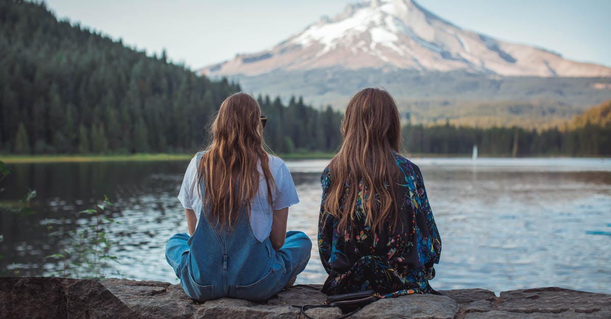 Is the ban on women in Mt. Omine legally enforced? - Two Women Sitting on Rock Facing on Body of Water and Mountain Is the ban on women in Mt. Omine legally enforced? - Two Women Sitting on Rock Facing on Body of Water and Mountain