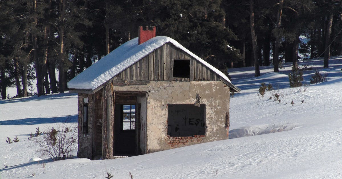 Is the Indian e-visa in a damaged old passport still valid? - Brown Abandoned House on Snow Covered Ground Is the Indian e-visa in a damaged old passport still valid? - Brown Abandoned House on Snow Covered Ground