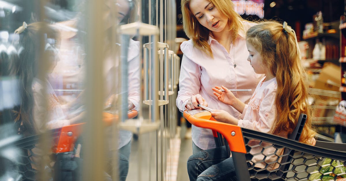 Is there a good list that helps sort out the relative market of grocery store chains in the US? [closed] - Mother and Daughter Checking Their Grocery List