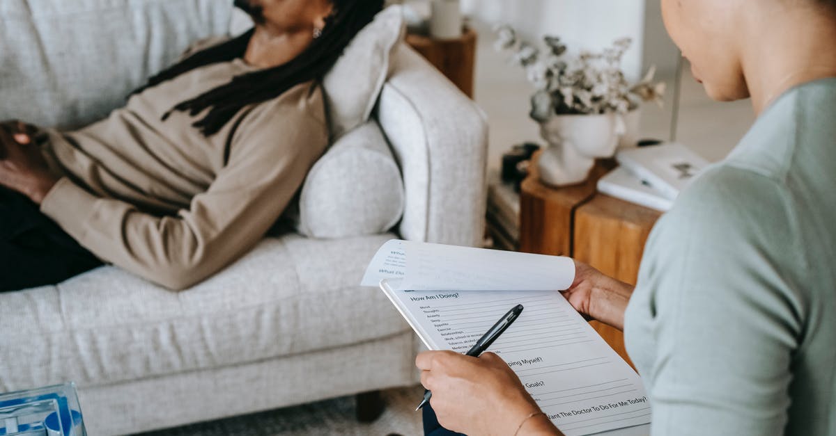 Is there a known problem with ESTA form online?passport validity? [duplicate] - Crop black woman with questionnaire interacting with boyfriend on couch