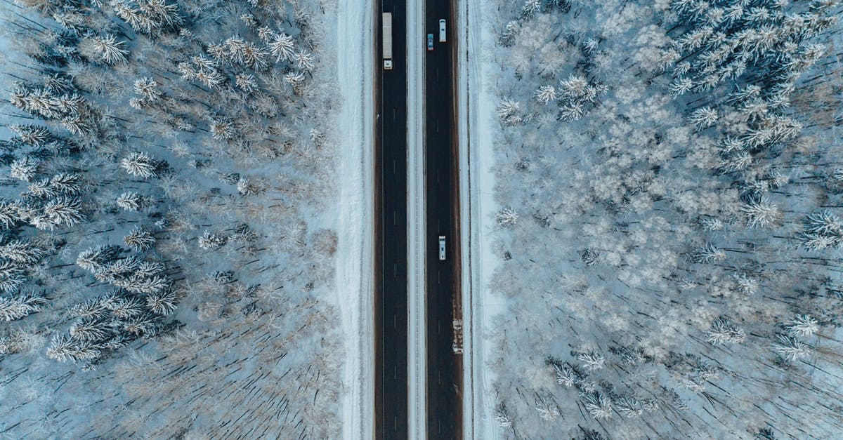 Is there a map that shows Austrian winter road closures? - Aerial View of a Highway in a Frosted Forest Is there a map that shows Austrian winter road closures? - Aerial View of a Highway in a Frosted Forest