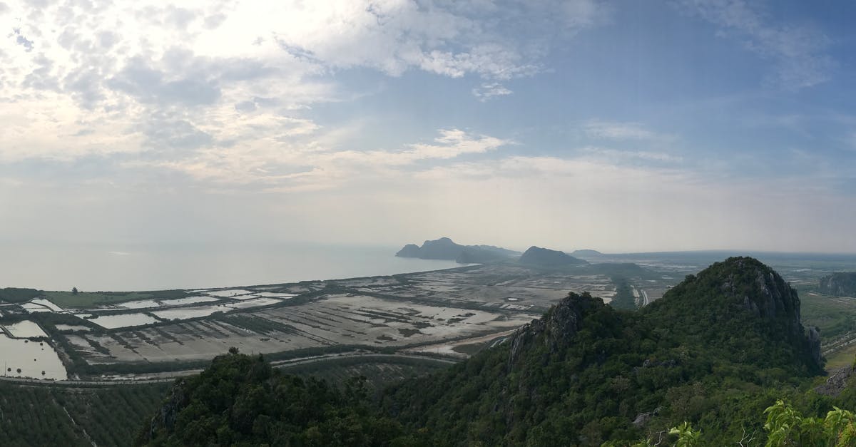 Is there a resource about panoramic views at take-off/landing? - Green Leafed Trees Mountain Is there a resource about panoramic views at take-off/landing? - Green Leafed Trees Mountain