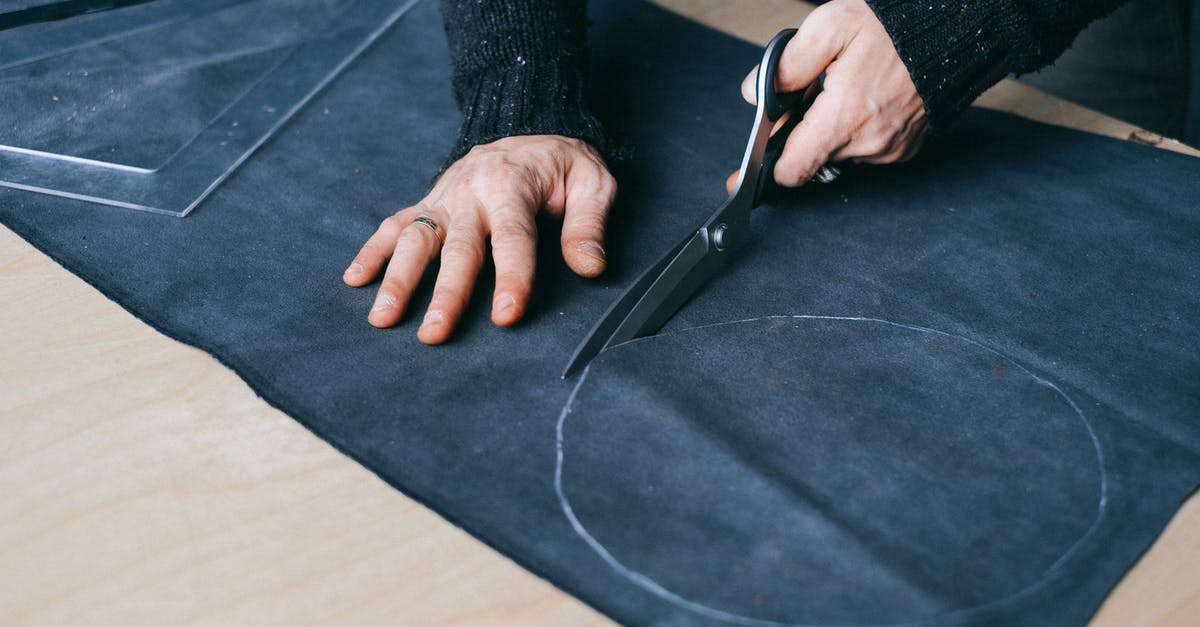 Is there a tool for planning "nested" round trips? - Crop male artisan cutting piece of fabric at workbench Is there a tool for planning "nested" round trips? - Crop male artisan cutting piece of fabric at workbench