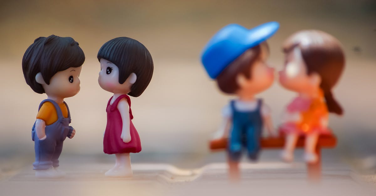 Is there an obligation to renew a small child's passport before its expiry date? - Figurines of girls and boys on white surface