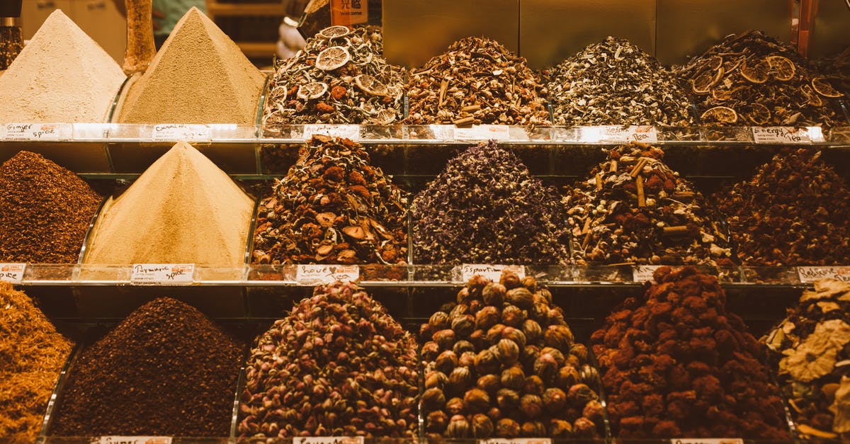 Is there any 24/7 store in Turku? - Spices Displayed in a Store