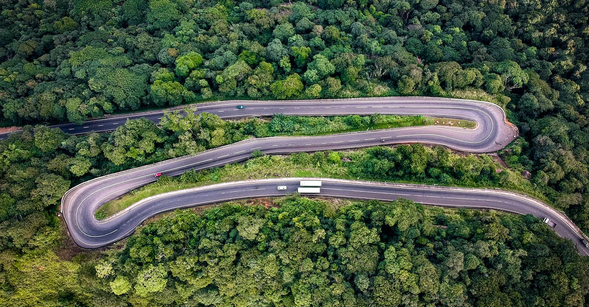 Is there any highway, road or something else that covers the Grand Tour? - Birds-eye View of Road