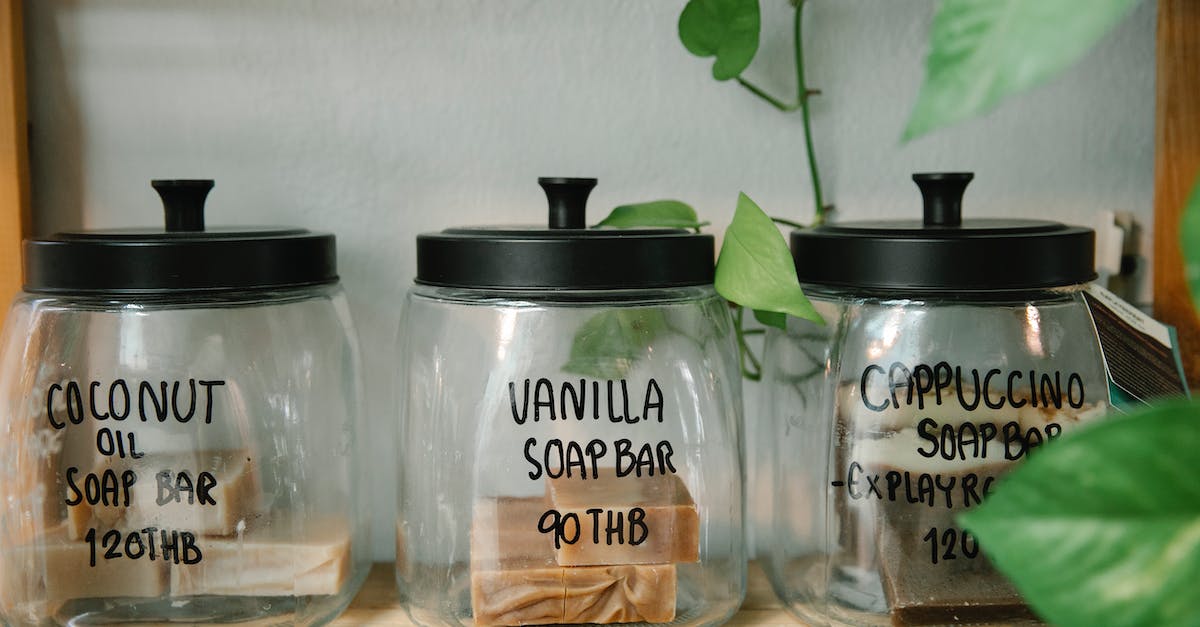 Is there any reason not to do laundry with bar soap? - Transparent jars with natural bar soap Is there any reason not to do laundry with bar soap? - Transparent jars with natural bar soap