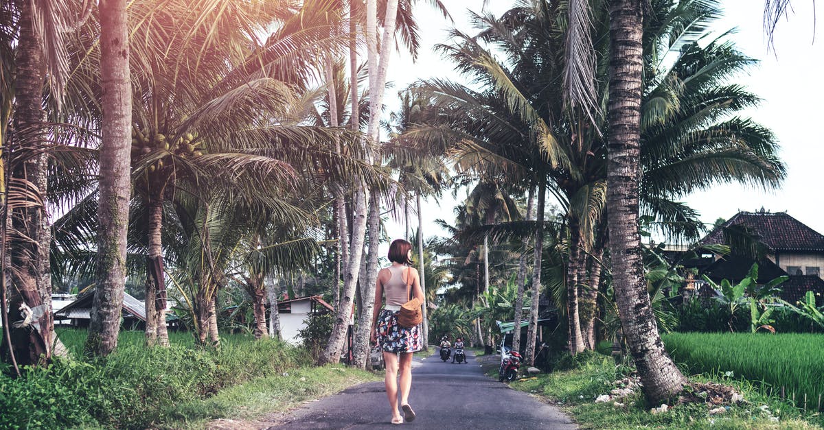 Is there any way to reach the Neuwerk island from the German mainland? - Woman in Grey Tank Top Walking at the Road Is there any way to reach the Neuwerk island from the German mainland? - Woman in Grey Tank Top Walking at the Road