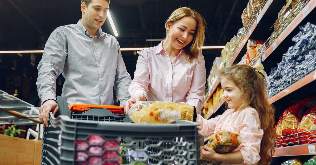 Jain food options in NYC (Wall Street) - Family Doing Grocery Shopping Jain food options in NYC (Wall Street) - Family Doing Grocery Shopping