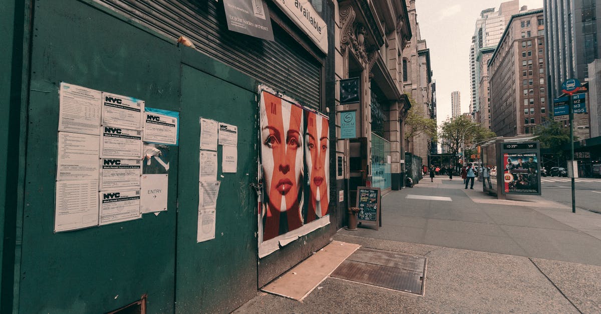 Jain food options in NYC (Wall Street) - Madonna Poster on Gate Jain food options in NYC (Wall Street) - Madonna Poster on Gate
