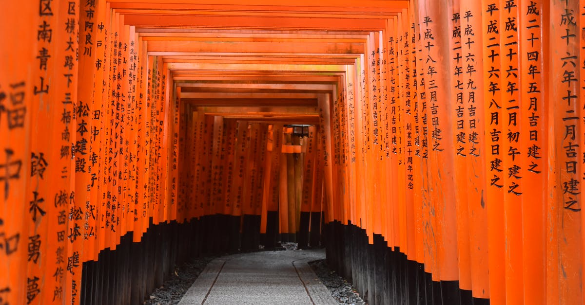 Japan - Any places similar to Midnight Diner? - Photo of Walkway Between Shinto Shrine Japan - Any places similar to Midnight Diner? - Photo of Walkway Between Shinto Shrine