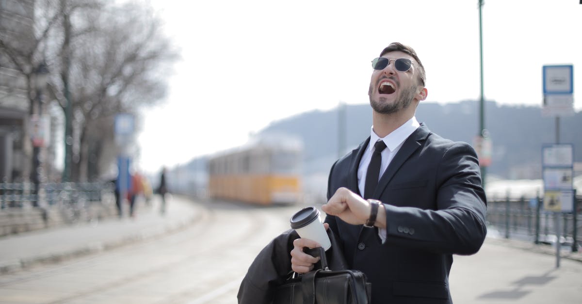 Keurig and K-Cups in Checked Luggage - Man in Black Suit Jacket While Shouting Keurig and K-Cups in Checked Luggage - Man in Black Suit Jacket While Shouting