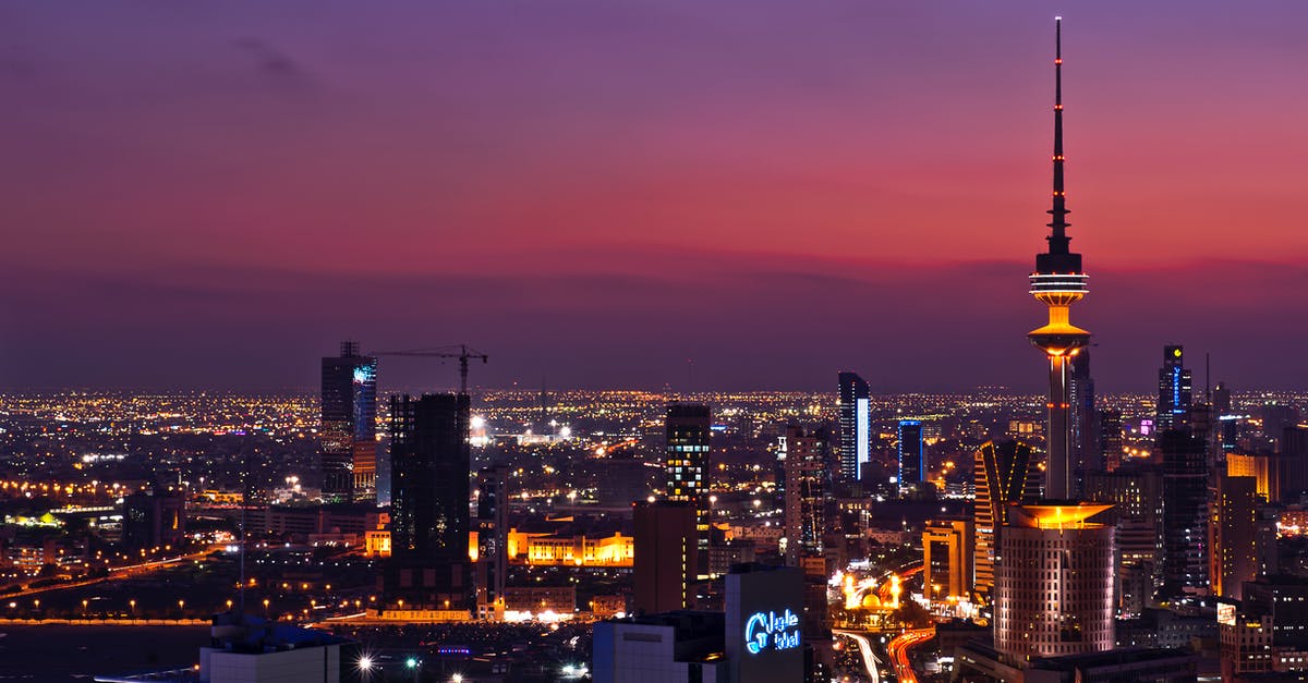 Kuwait Travel visa - City Skyline during Night Time Kuwait Travel visa - City Skyline during Night Time