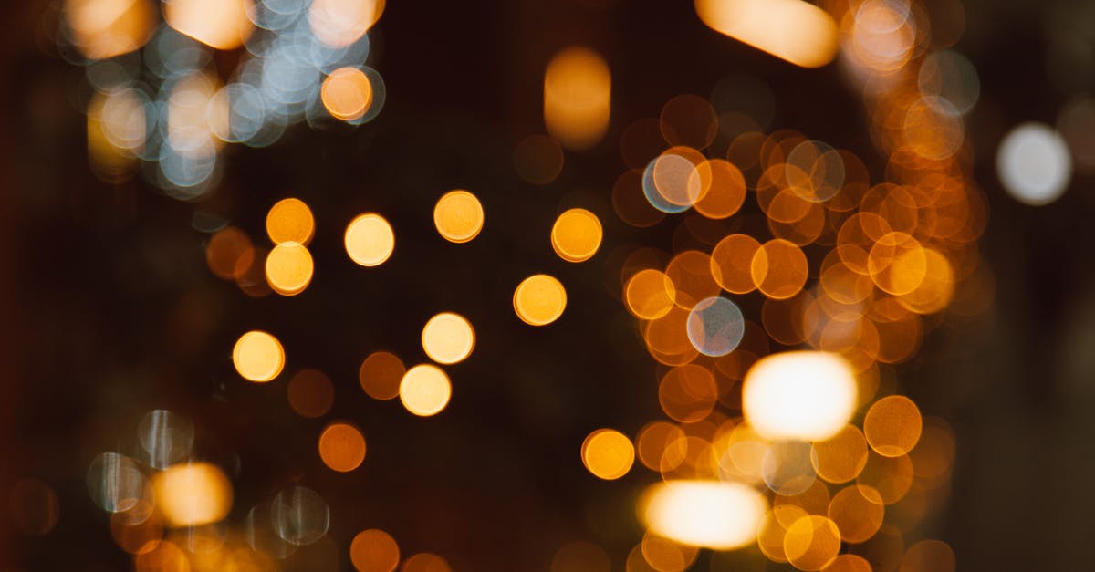 “Overstaying” for a bit? - Bokeh Photography of Yellow Lights “Overstaying” for a bit? - Bokeh Photography of Yellow Lights
