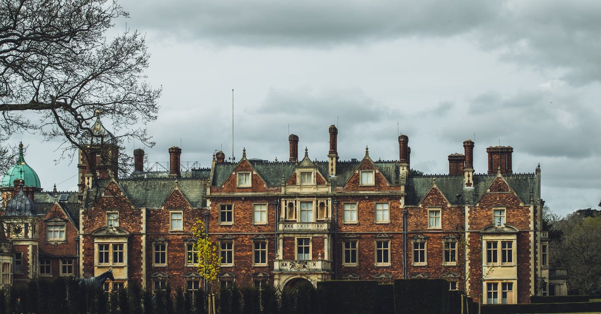 Left UK without passing through Immigration, why? - Sandringham Estate in England Left UK without passing through Immigration, why? - Sandringham Estate in England