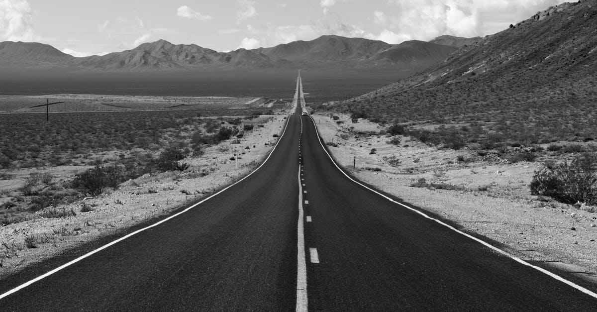 Long distance relationship: flying every week to the UK - Grayscale Photo of Road Long distance relationship: flying every week to the UK - Grayscale Photo of Road