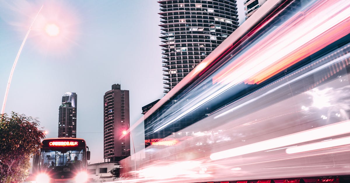 Long-distance bus tickets with overnight stops - Timelapse Photography of City Long-distance bus tickets with overnight stops - Timelapse Photography of City