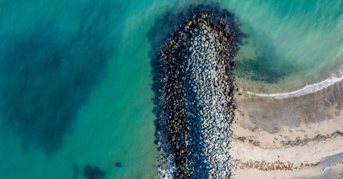 Long-life SIM cards in Europe - Aerial View of Sea With Breakwater Long-life SIM cards in Europe - Aerial View of Sea With Breakwater