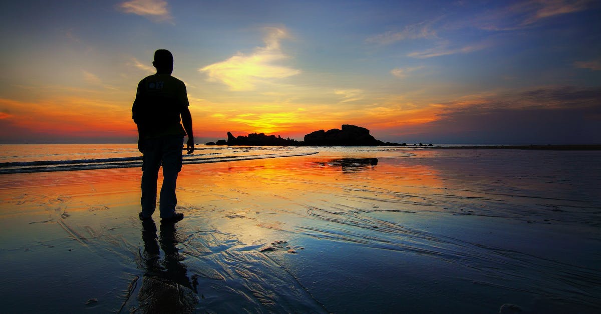 Looking for beach in Long Island, accessible by transit from NYC - Silhouette of Man Standing on Seashore Looking for beach in Long Island, accessible by transit from NYC - Silhouette of Man Standing on Seashore