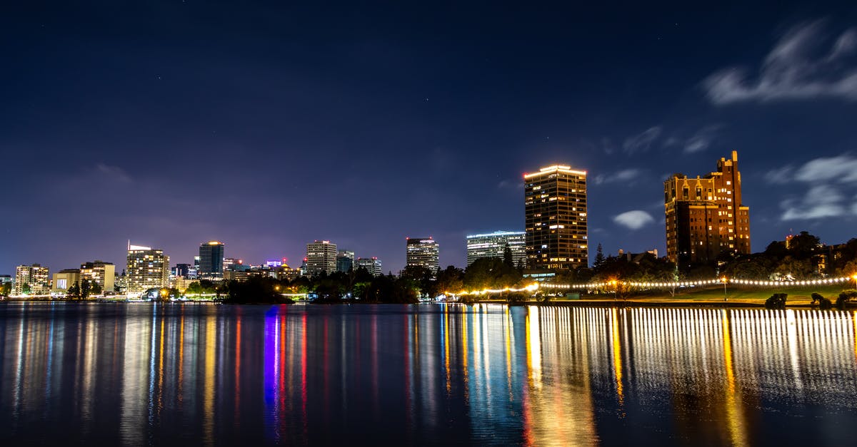 Lost european passports and visas in California - City Skyline during Night Time Lost european passports and visas in California - City Skyline during Night Time