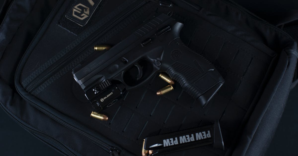 Luggage lockers in Reno - Black Semi Automatic Pistol in Black Case Luggage lockers in Reno - Black Semi Automatic Pistol in Black Case