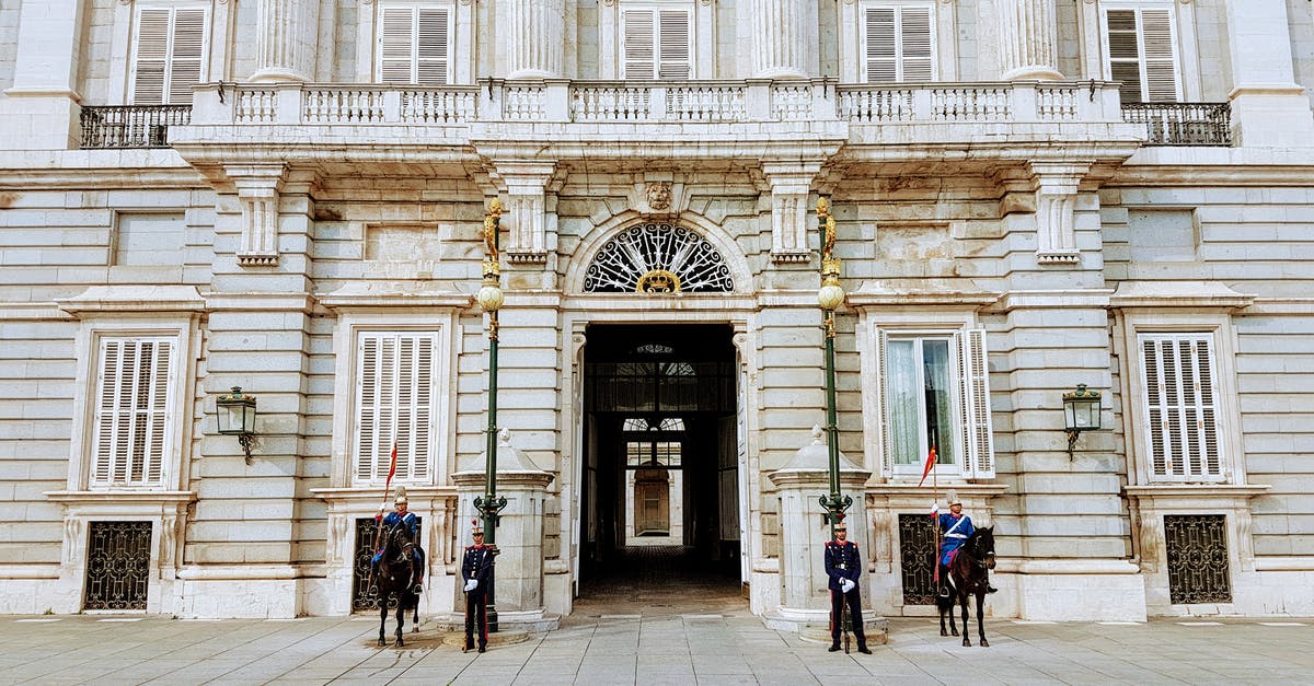 Madrid city pass - Guards Standing Near Building Madrid city pass - Guards Standing Near Building