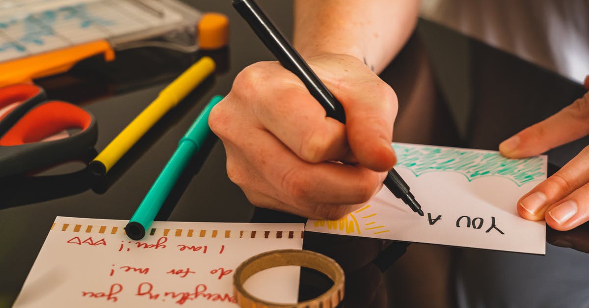 Making pen and ink corrections on a UK visa form? - Person Writing on White Paper Making pen and ink corrections on a UK visa form? - Person Writing on White Paper