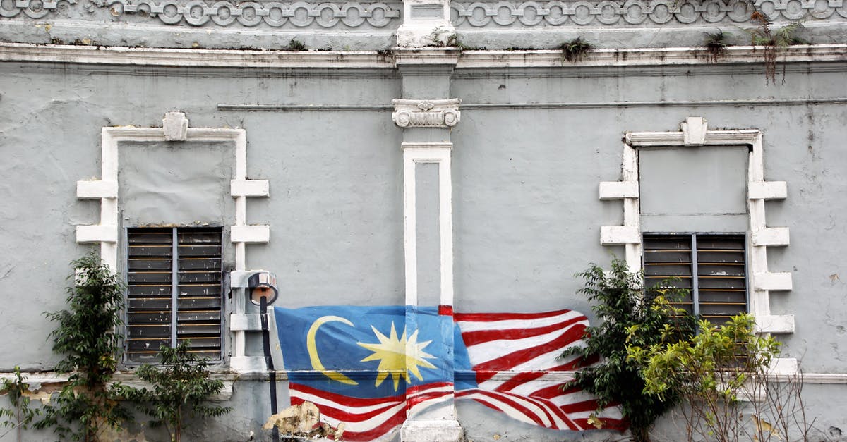 Malaysia to Thailand and again Malaysia Visit - Malaysian Flag Mural on a Wall Malaysia to Thailand and again Malaysia Visit - Malaysian Flag Mural on a Wall