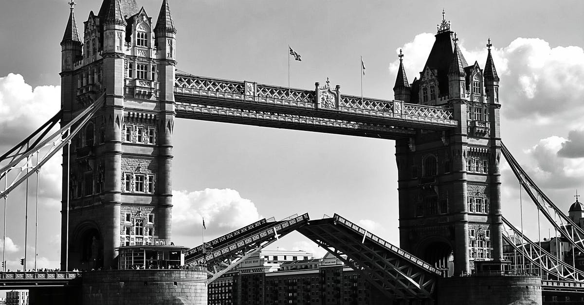 Mastercard Black travel Insurance in UK - Grayscale Photo of Tower Bridge, London Mastercard Black travel Insurance in UK - Grayscale Photo of Tower Bridge, London