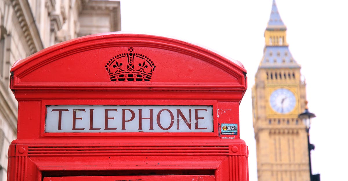 Mentioning travel dates in invite letter for UK visa - Red Telephone Booth in Front of Big Ben