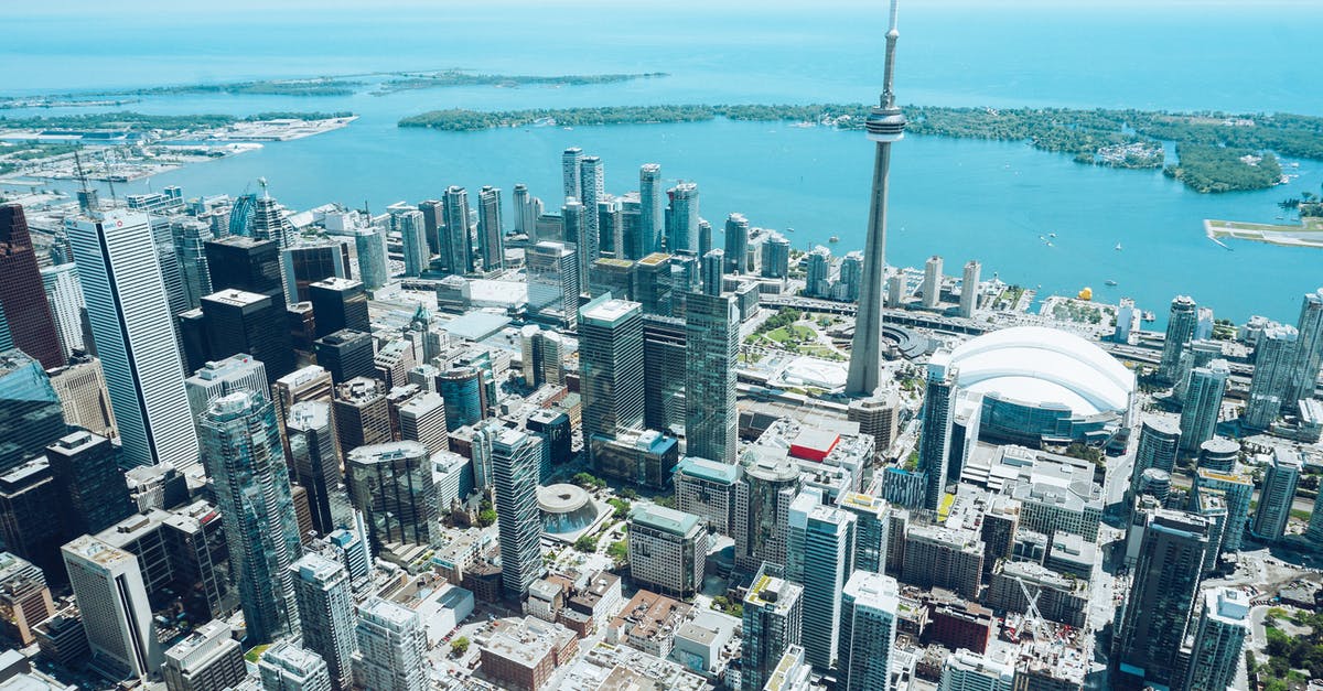 Mobile Data for Short Trip to Toronto, Canada - Contemporary city district on lake shore Mobile Data for Short Trip to Toronto, Canada - Contemporary city district on lake shore