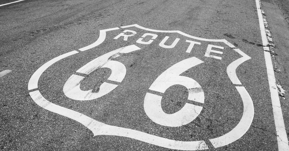 Motel on Route 66 in California, 1963 - A Route 66 Sign on the Road in Anaheim, California, USA Motel on Route 66 in California, 1963 - A Route 66 Sign on the Road in Anaheim, California, USA