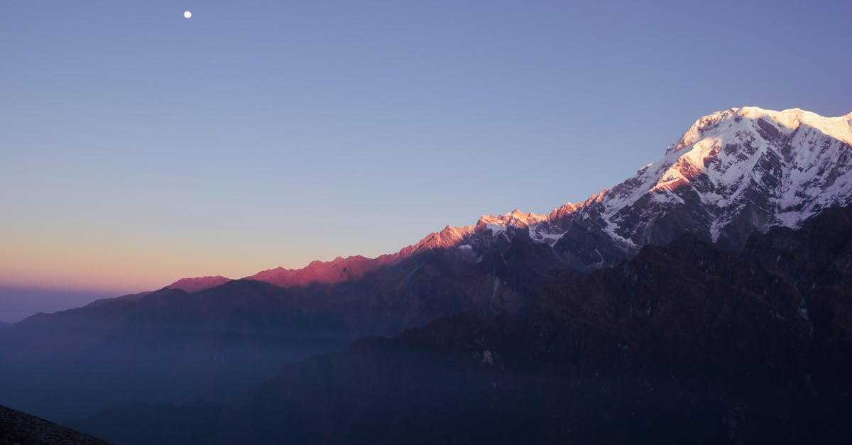 Mount Everest: Lhotse to Base Camp Instead of Summit? - Snow Capped Mountain during Golden Hour Mount Everest: Lhotse to Base Camp Instead of Summit? - Snow Capped Mountain during Golden Hour