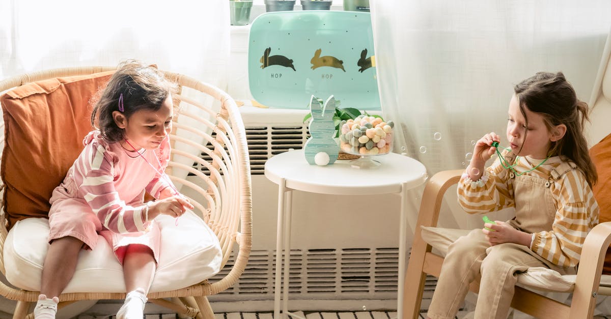 My friend from Texas wants to go on holiday to the UK, but has no passport. Will she need to make one? [closed] - Diverse girls sitting in armchairs and blowing soap bubbles