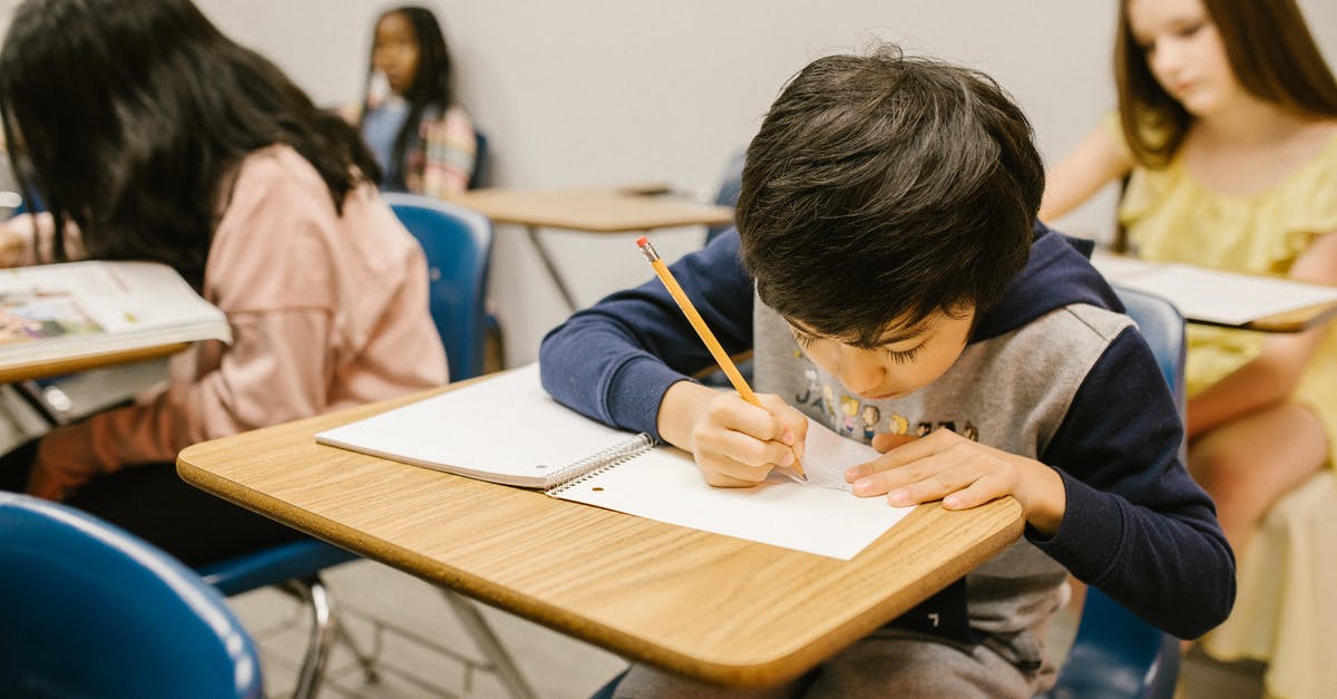 My visa was rejected. Now I want to go for just 3 months to study [closed] - Boy Studying and Doing His Homework