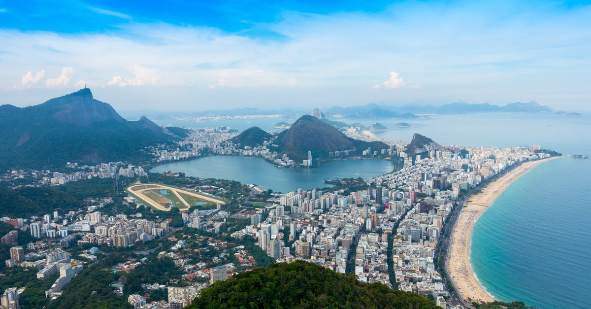 Need to go to Brazil but Brazilian passport is expired - Aerial View of Rio de Janeiro Need to go to Brazil but Brazilian passport is expired - Aerial View of Rio de Janeiro
