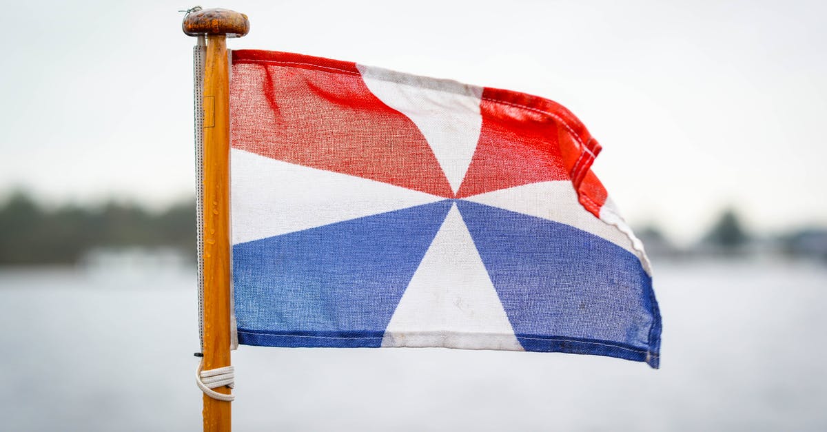 Netherlands Schengen visa for non-EU spouse of a British national - Blue, White, and Red Print Banner Netherlands Schengen visa for non-EU spouse of a British national - Blue, White, and Red Print Banner