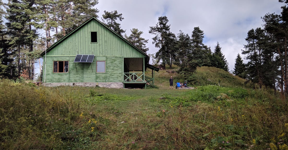 Not going to the Schengen country that issued your visa because of genuine reasons - Brown Wooden House on Green Grass Field Under White Clouds