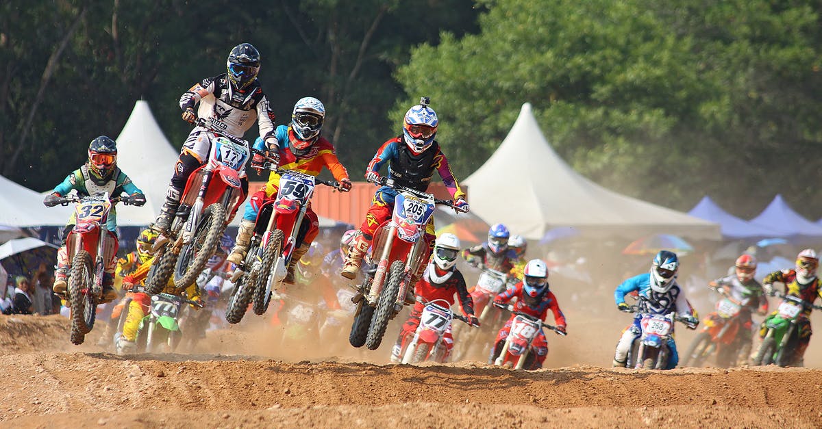 Offroad experience in Germany - Person Showing Motocross Racing Offroad experience in Germany - Person Showing Motocross Racing