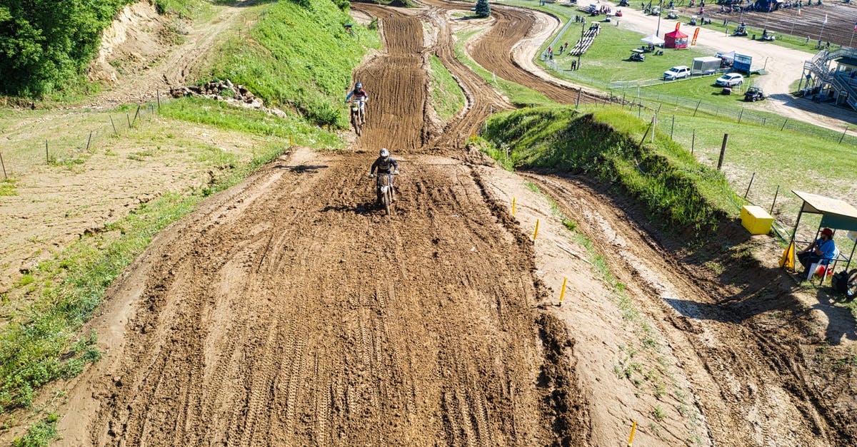 Offroad motorcycling across Australia - An Aerial Photography of People Riding a Motorbikes on a Dirt Road Offroad motorcycling across Australia - An Aerial Photography of People Riding a Motorbikes on a Dirt Road